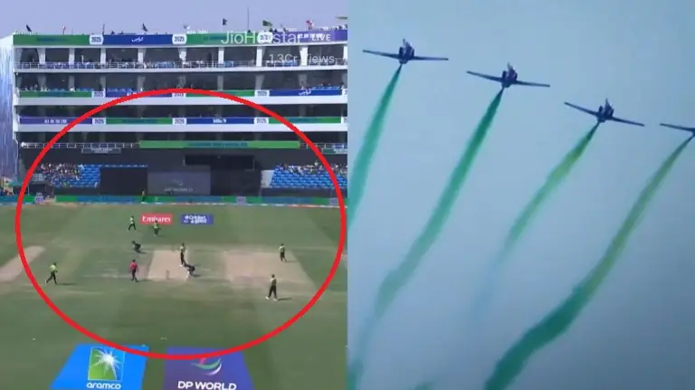 Champions Trophy 2025: PAK vs NZ Clash in Karachi Turns Into Comical Affair After Less Crowd Turnout And Scary Air Show