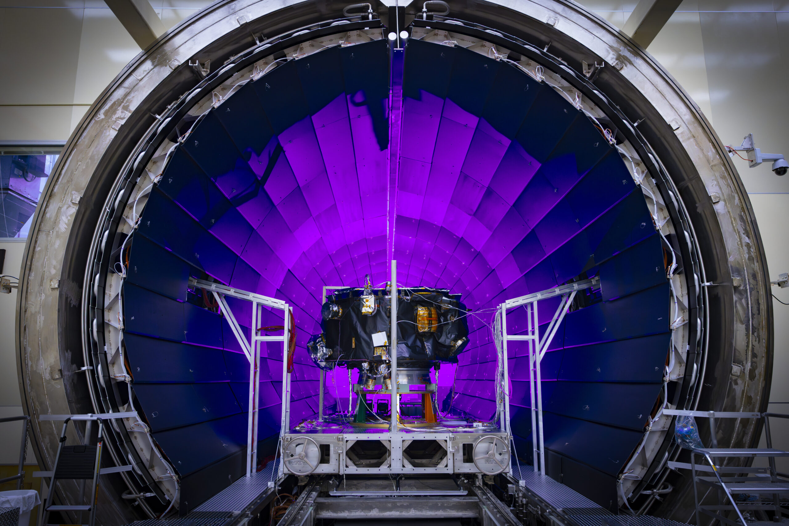 NASA’s IMAP Arrives at NASA Marshall For Testing in XRCF  