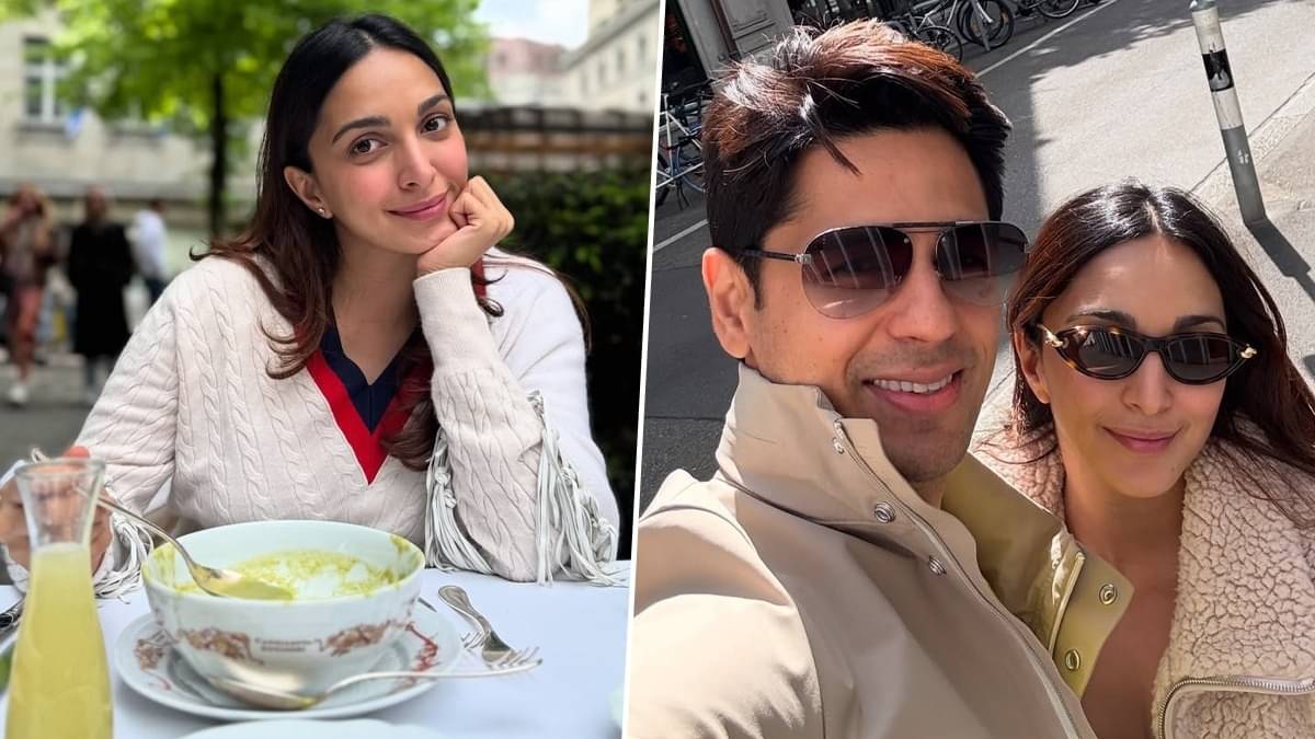 Parents-to-be Kiara Advani-Sidharth Malhotra Make A Pit Stop At Zurich Before Heading To MET Gala | Photos
