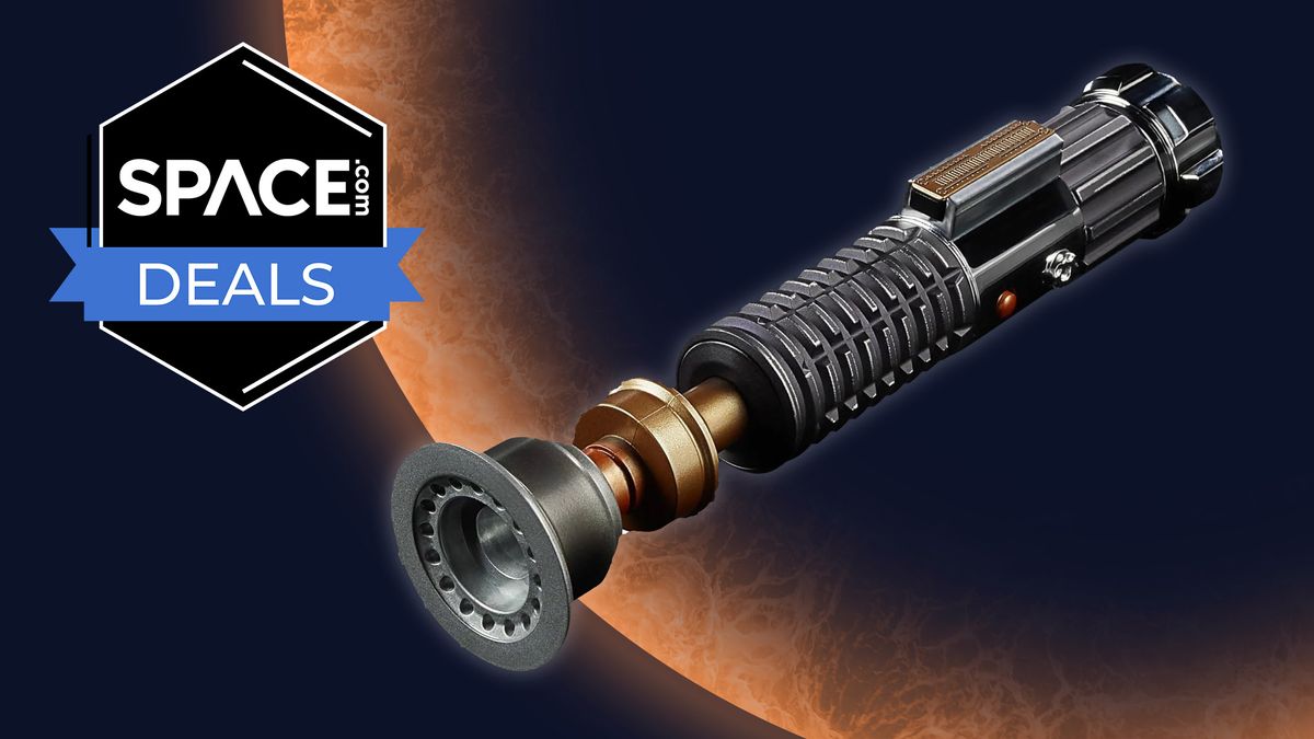 Save 14% on Obi-Wan’s Dark Series Force FX lightsaber, now at its lowest price this year