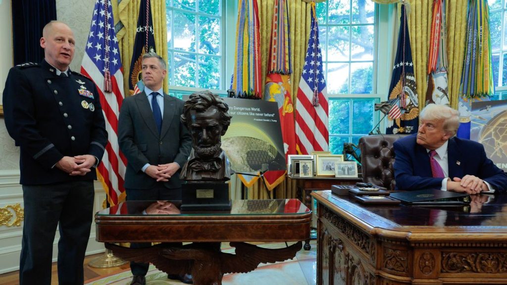 U.S. Space Force general selected to lead Trump’s $175 billion Golden Dome space defense program