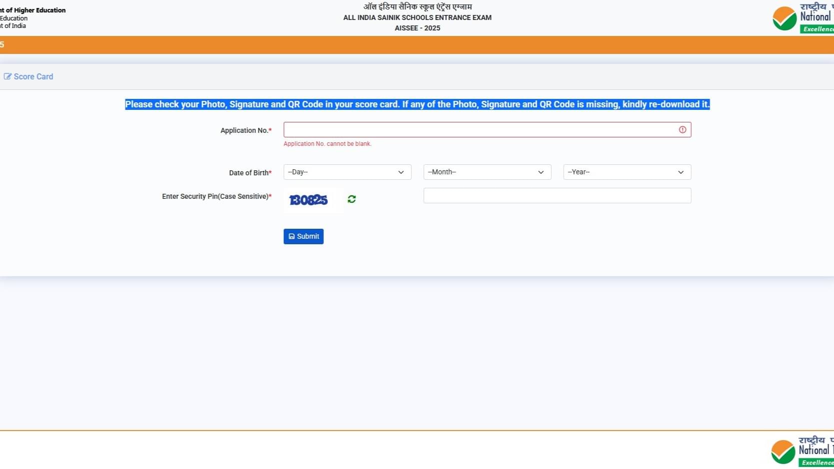 AISSEE 2025 Results Declared: Sainik School Admission Results Out for Class 6 and 9 at exams.nta.ac.in, Direct Link Here