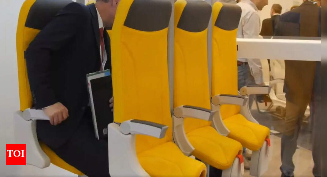 What are standing seats in planes and what is their purpose?