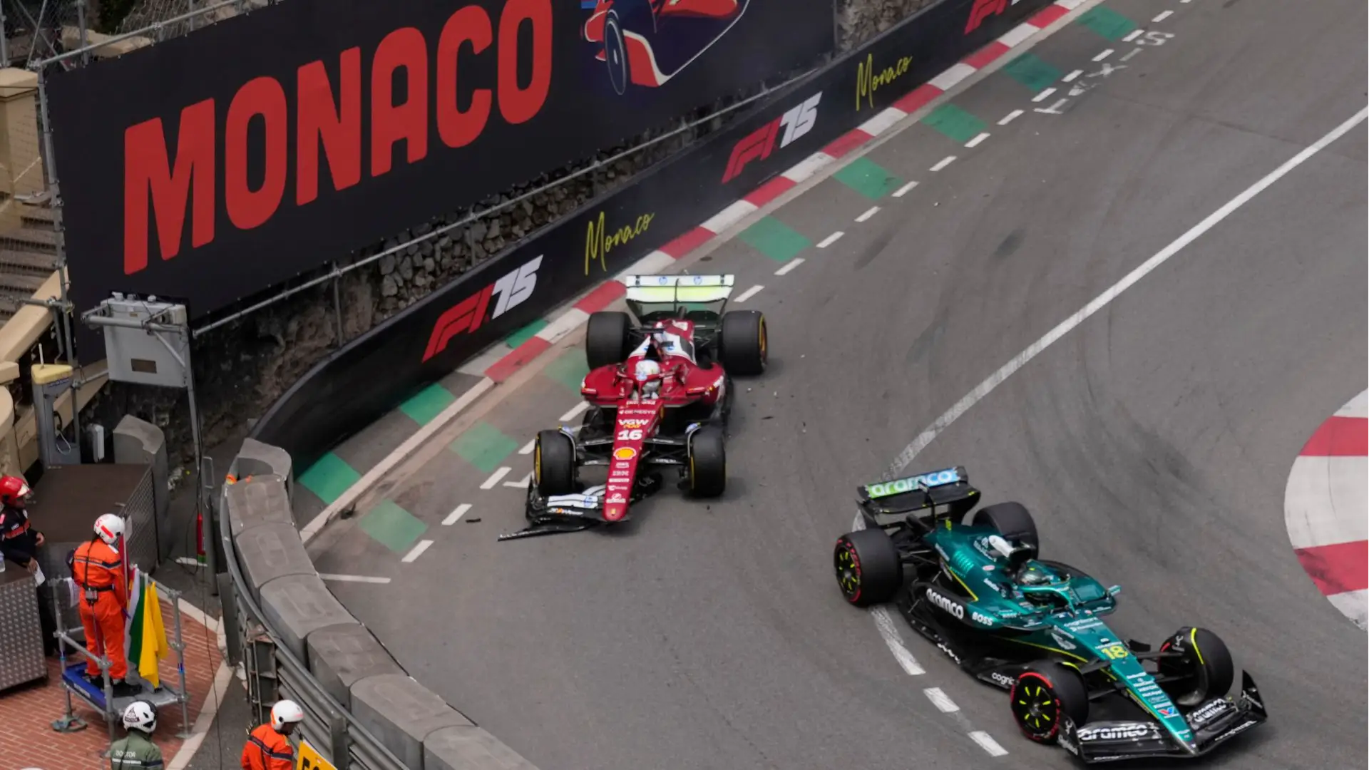 Monaco GP 2025: Ferrari in Trouble as Charles Leclerc Under Investigation Due to FP1 Crash With Lance Stroll