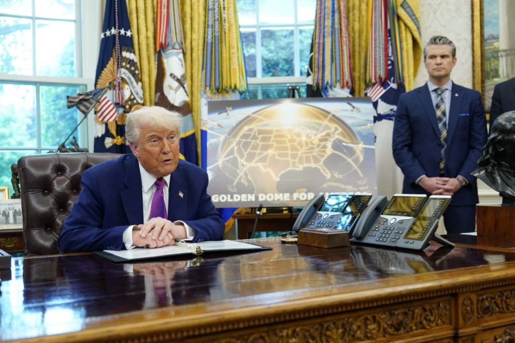 Trump’s Golden Dome defence project could spur a space arms race