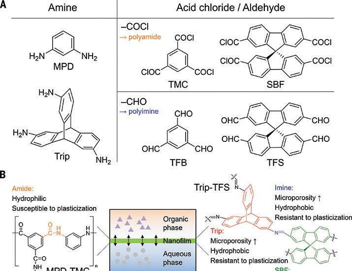 Microporous polyimine membranes for efficient separation of liquid hydrocarbon mixtures | Science