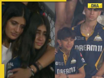 Shubman Gill’s sister, head coach Ashish Nehra’s son, break into tears after GT lost IPL 2025 eliminator, video goes viral, watch