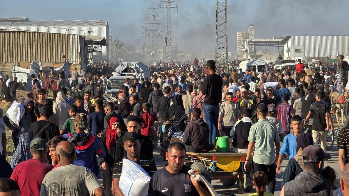 21 Palestinians killed while heading to Gaza aid hub, hospital says