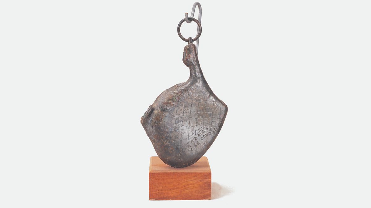 Prosciutto di Portici: A portable sundial that looks like a pork leg — and it was likely owned by Julius Caesar’s father-in-law before Mount Vesuvius erupted