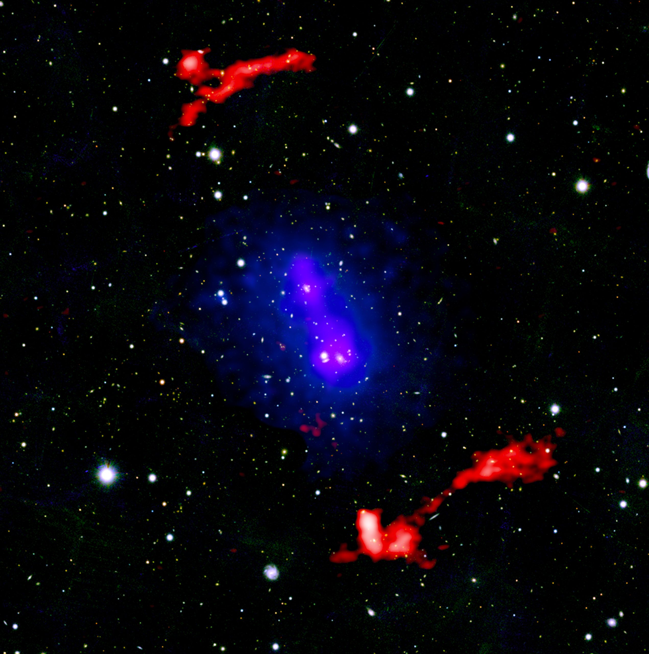 Galaxy Clusters on Course to Crash Again, NASA’s Chandra Finds