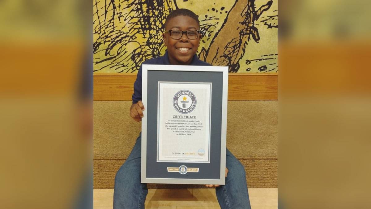 Meet Caleb, Youngest Motivational Speaker, Who Delivered First Speech On ‘Self-belief’ At Age of 3 Years