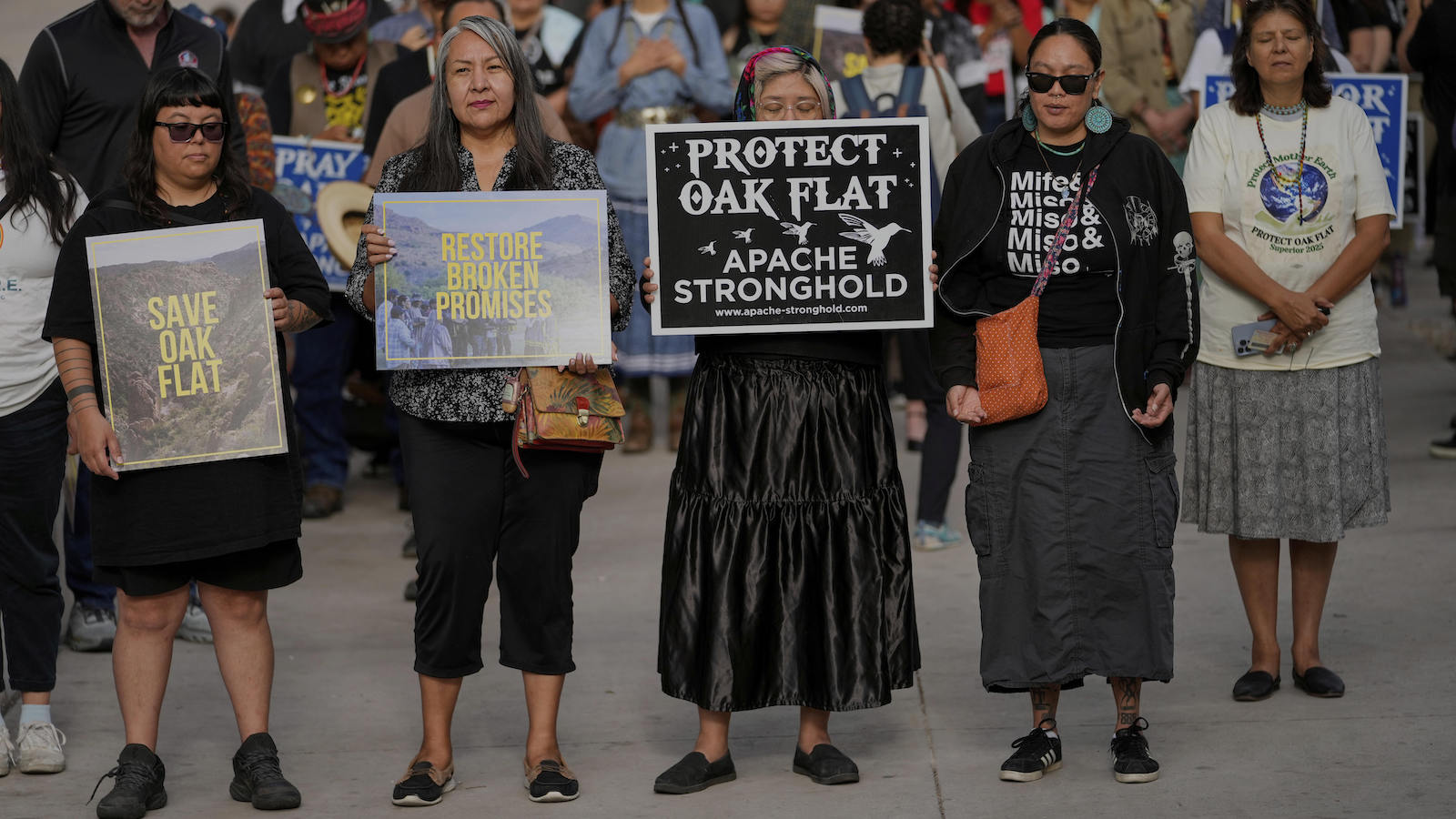 The transfer of a sacred site to a copper mine is delayed once again