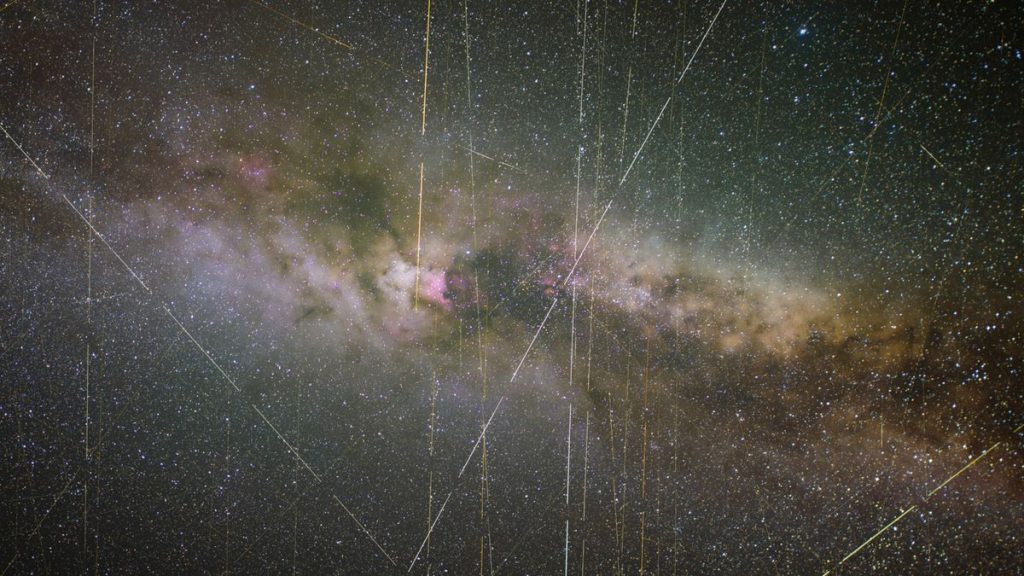 Coating satellites with super-black paint Vantablack could help fight light pollution crisis