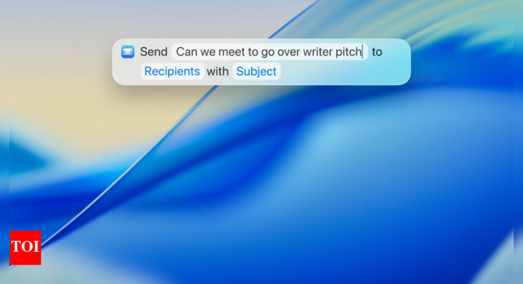 Apple’s Spotlight on macOS Tahoe can now send emails and run shortcuts, not just open apps
