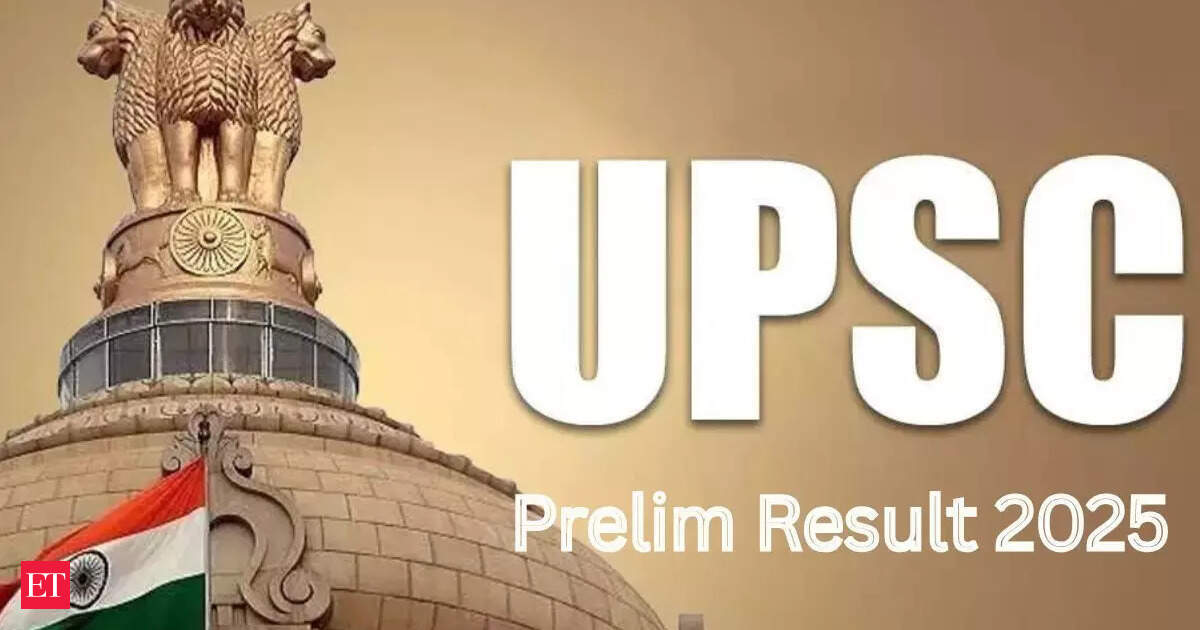 UPSC CSE Prelims 2025 result: Not able to access official website? Download result PDF from here