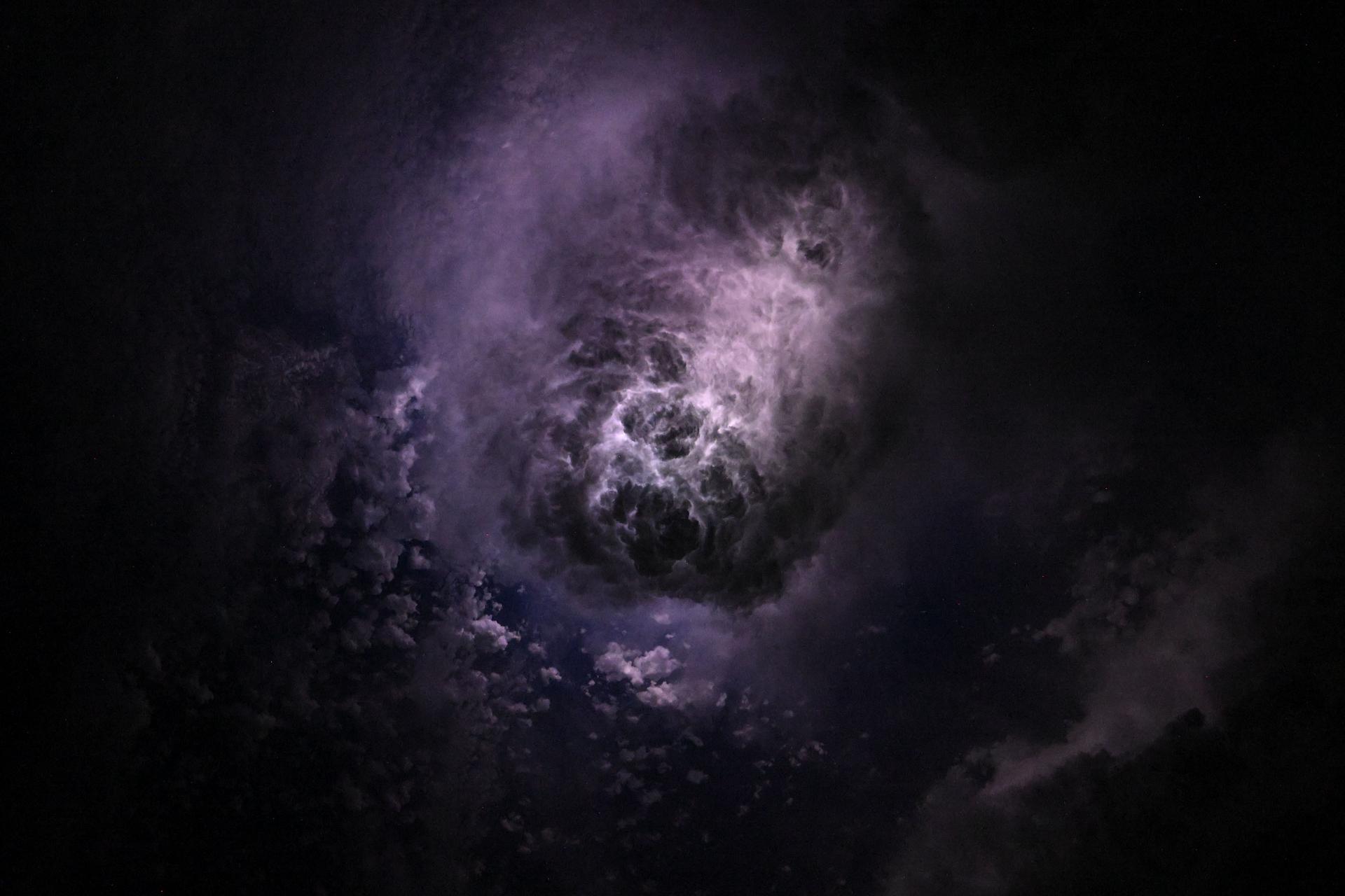 Studying Storms from Space Station