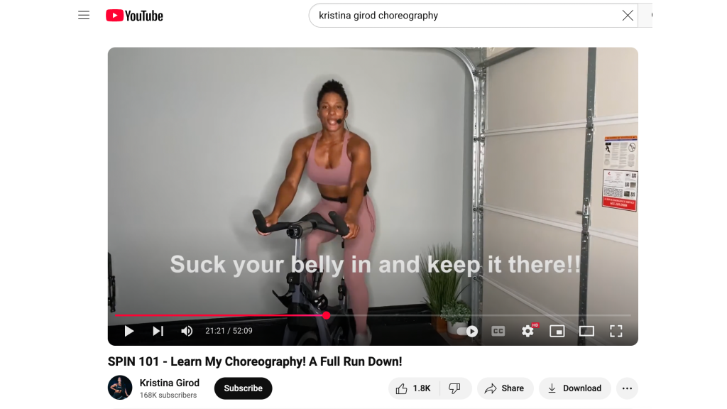 Five of My Favorite YouTube Channels With Free Spin Classes