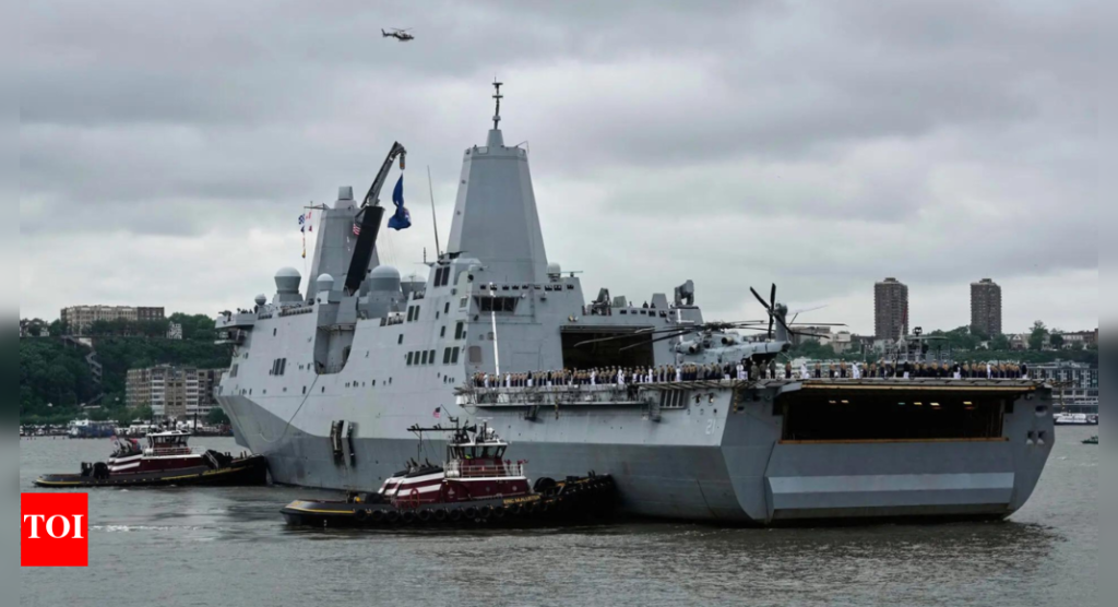 Israel Iran war: Pentagon positions warships in West Asia