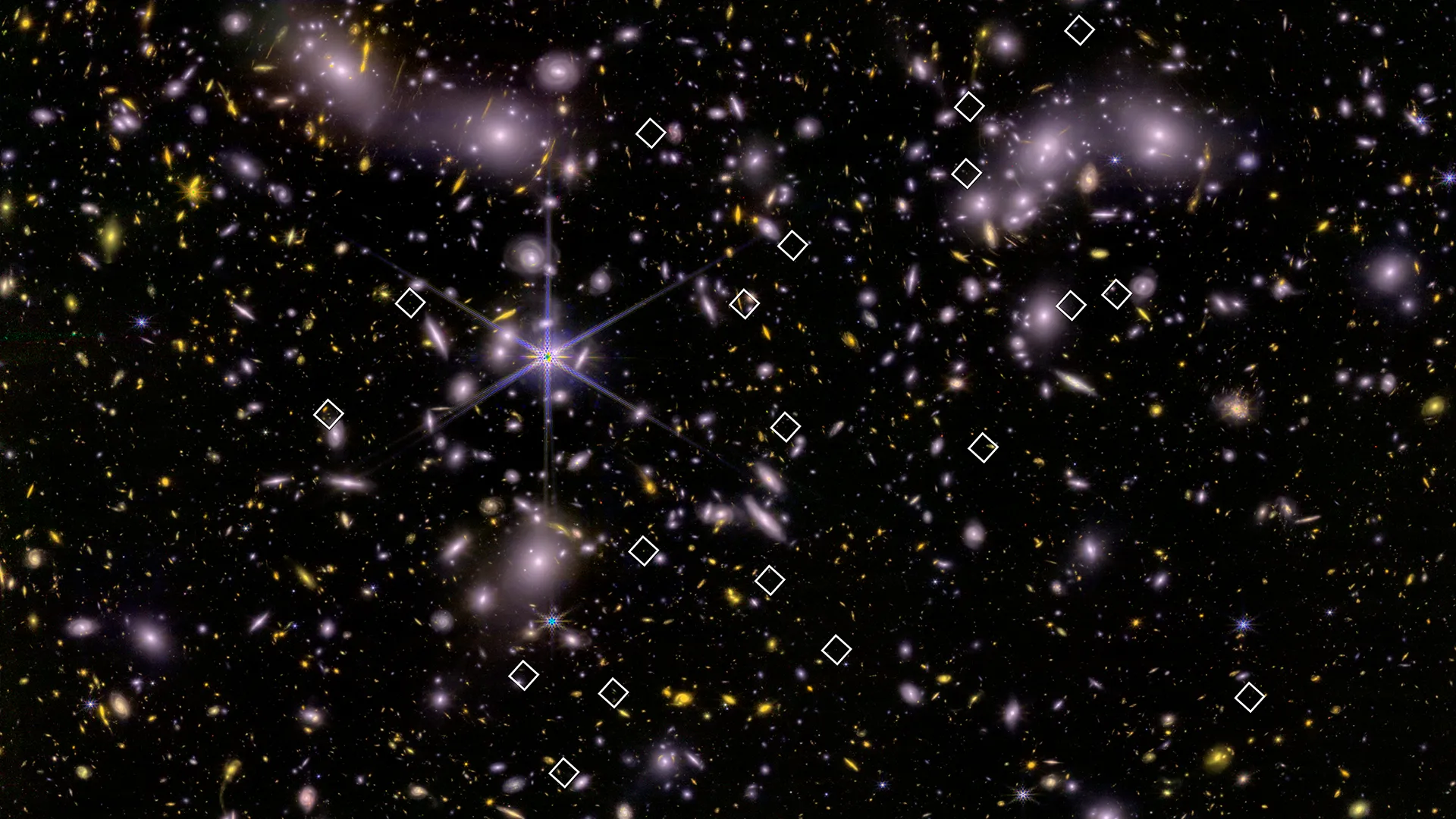 Webb space telescope reveals starburst galaxies that lit up the early universe