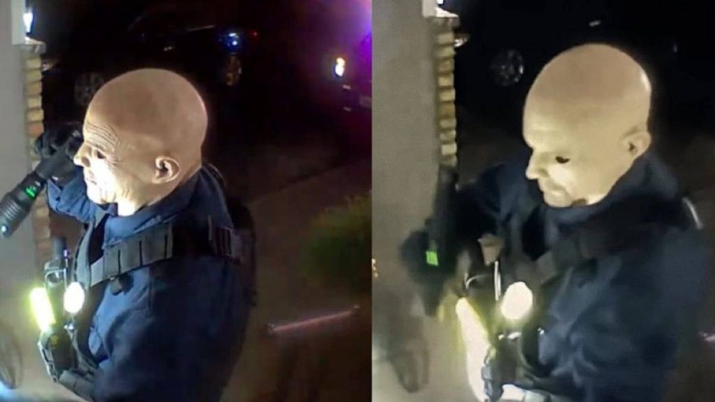 Chilling Footage Shows Suspect in Police Disguise Before Minnesota Lawmaker Shooting
