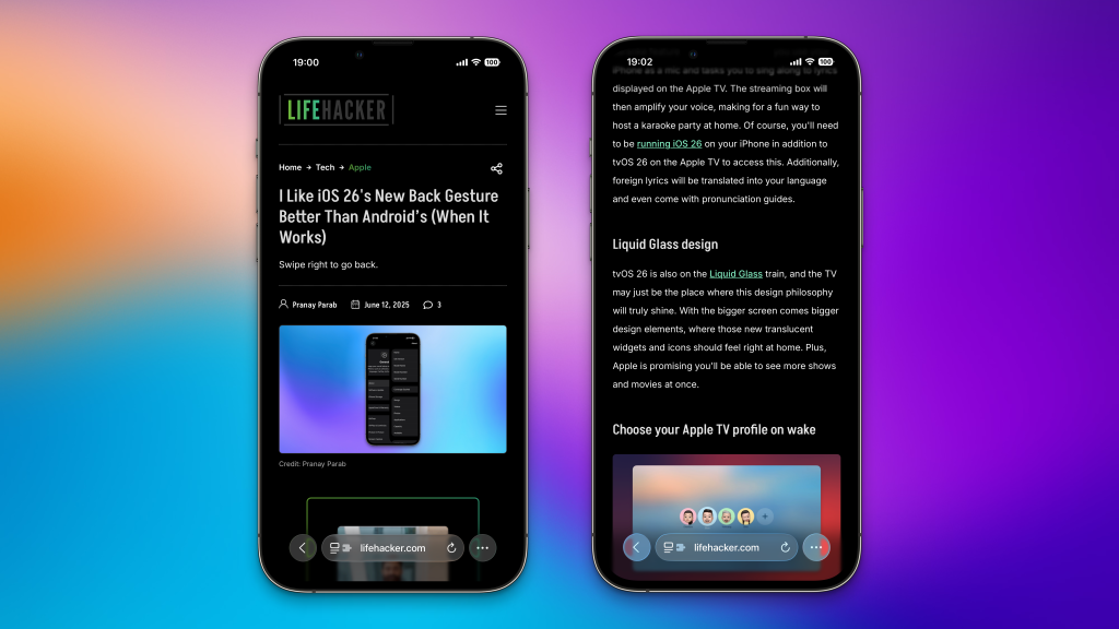 How to Make the Most of Safari’s iOS 26 Redesign