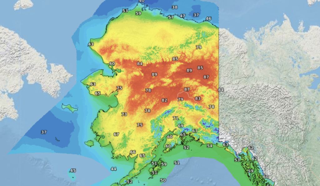 Alaska just hit a climate milestone — its first-ever heat advisory