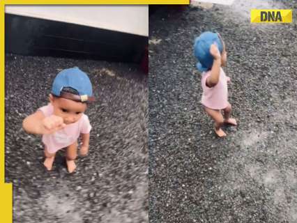 Viral Video: Toddler’s adorable dance on car alarm thinking its music melts hearts on internet, netizens say ‘finding happiness in little things’