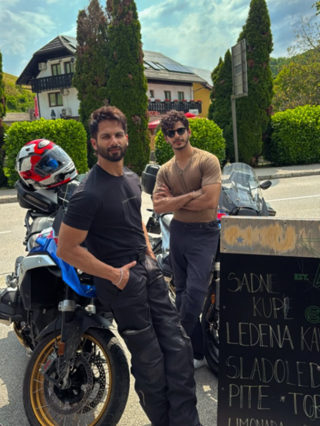 Shahid Kapoor-Ishaan Khatter Shell Out Brotherhood Goals With Their Bike Trip Together