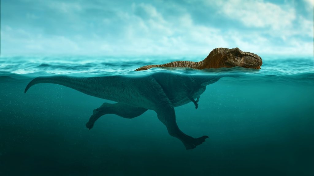 Could T. rex swim? Kinda