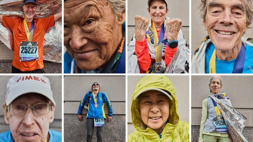 Who decides to run a marathon in their 70s? These legends