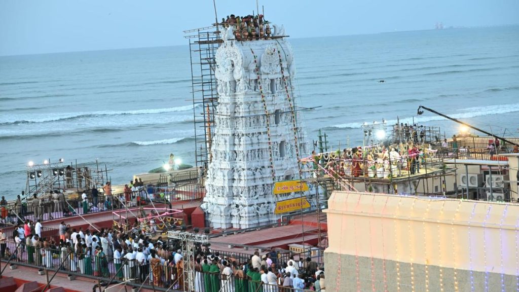 Thousands Gather for Tiruchendur Temple Consecration After 16 Years