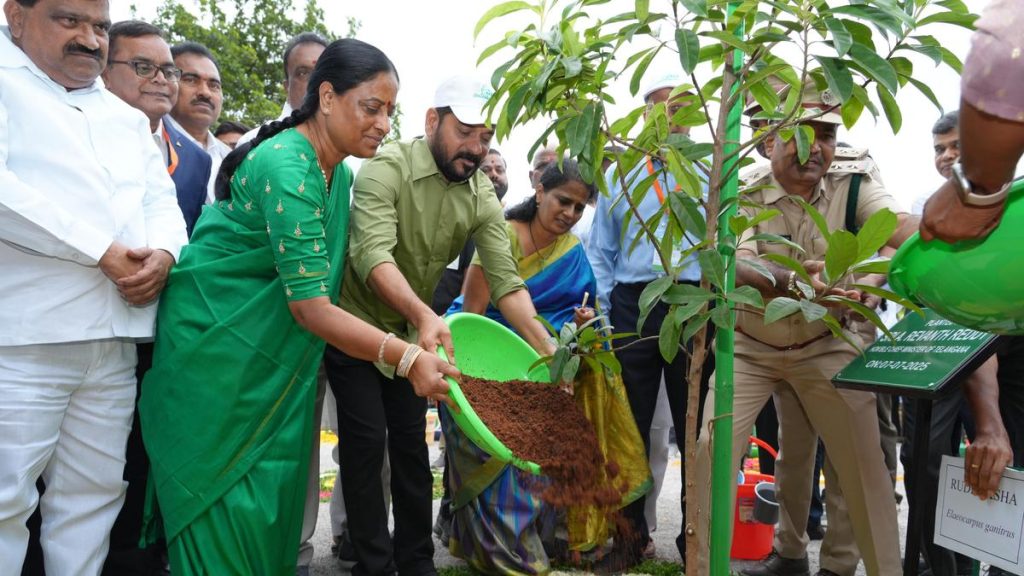 Telangana Launches Vana Mahotsavam 2025 to Plant 18 Crore Saplings