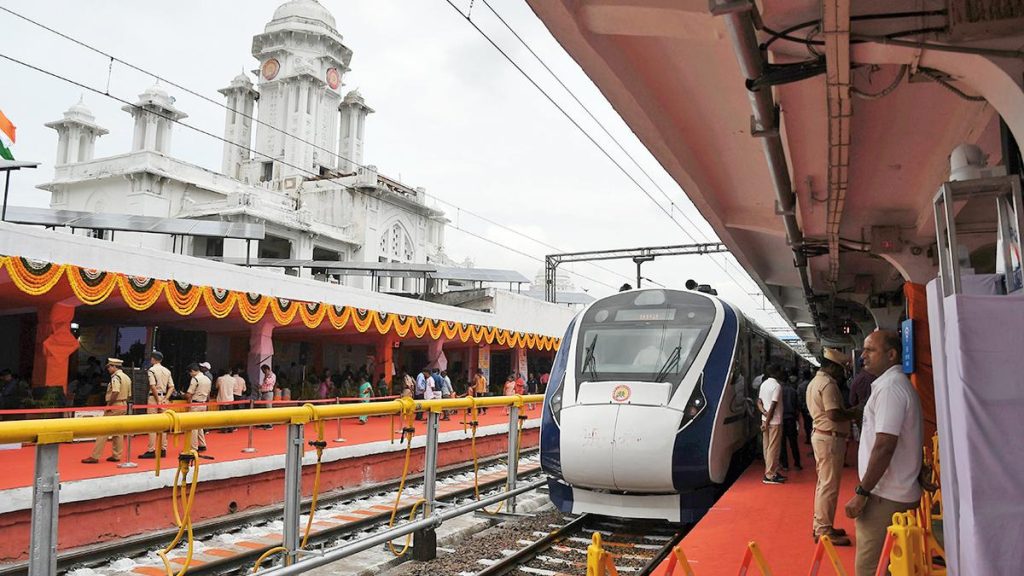 Kacheguda-Yesvantpur Vande Bharat Upgraded to 16 Coaches Starting July 10
