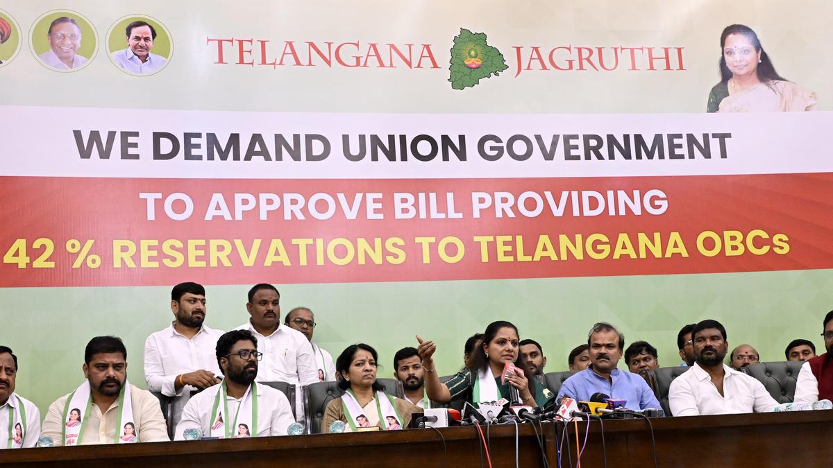 brs-to-start-rail-blockade-if-bjp,-congress-continue-to-delay-implementation-of-telangana-obc-quota-bill:-kavitha