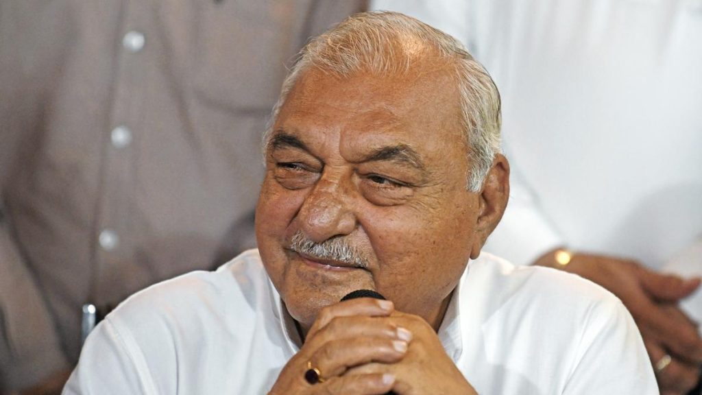 ‘Instead of meeting, Haryana govt should file contempt of court,’ says ex-CM Hooda