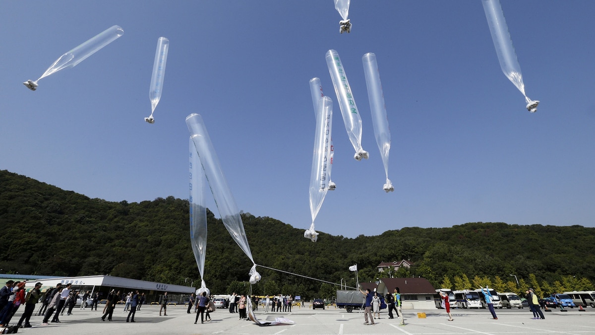 My night with the guerilla balloonists of South Korea