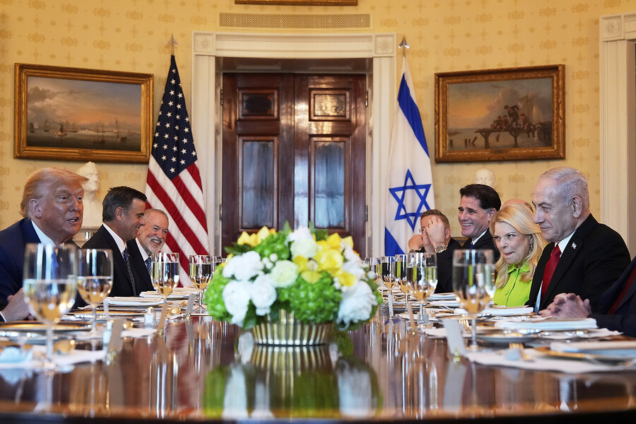 Despite differences on Gaza and Iran, Trump and Netanyahu project unity