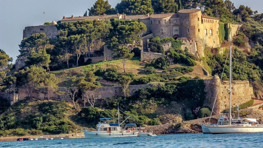 Where do French presidents unwind? This stunning medieval fortress on the French Riviera.