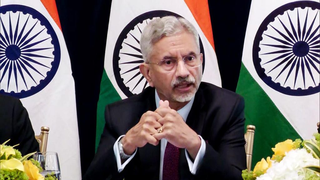 EAM Jaishankar to Visit Singapore and China Starting July 13