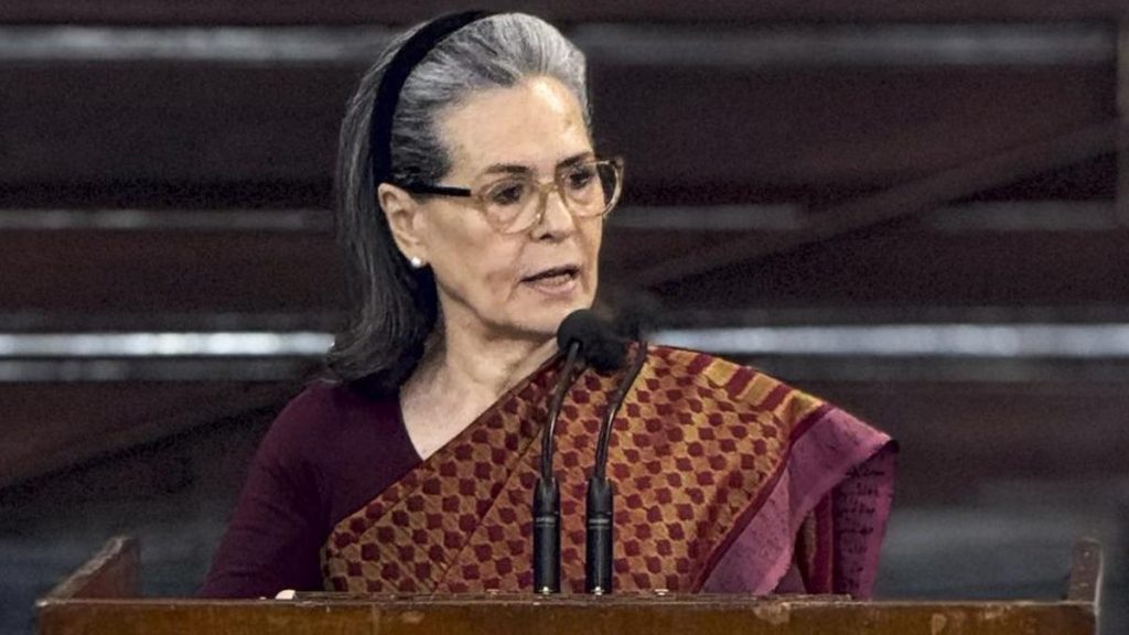 Sonia Gandhi Convenes July 15 Meet to Plan Congress Strategy for Monsoon Session