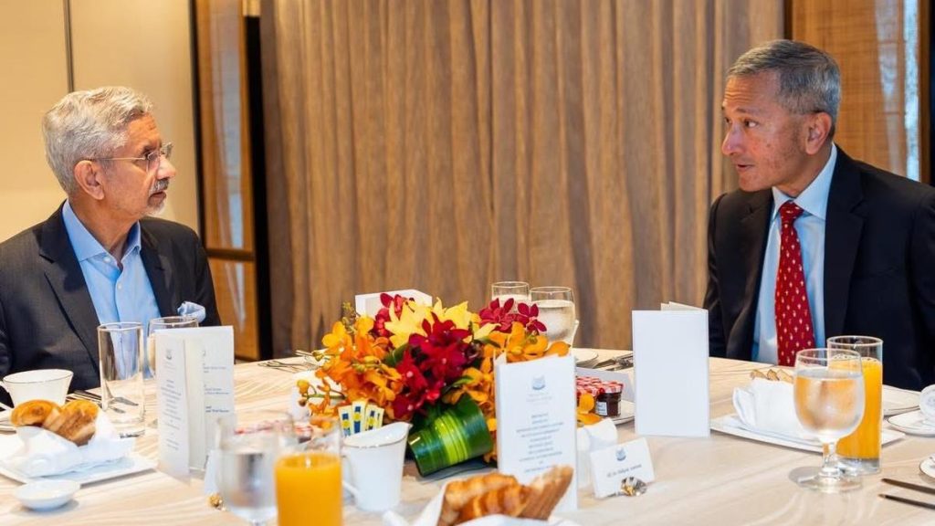 Jaishankar Highlights Singapore's Central Role in India's Act East Policy