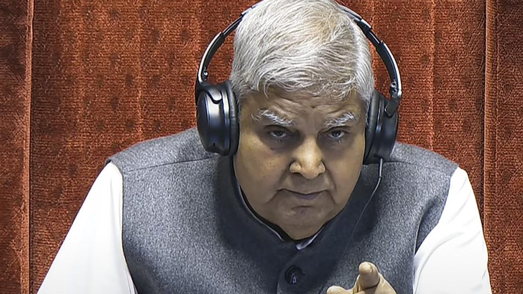 V-P Dhankhar Urges Parties to Put National Interest Above Politics