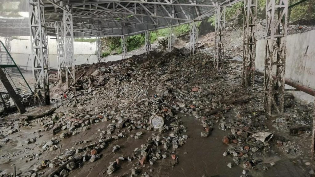 Landslide Injures Four Pilgrims on Vaishno Devi Track in J&K's Reasi
