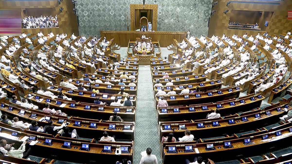 lok-sabha-adjourns-till-1202-pm.-after-opposition-protests-on-operation-sindoor