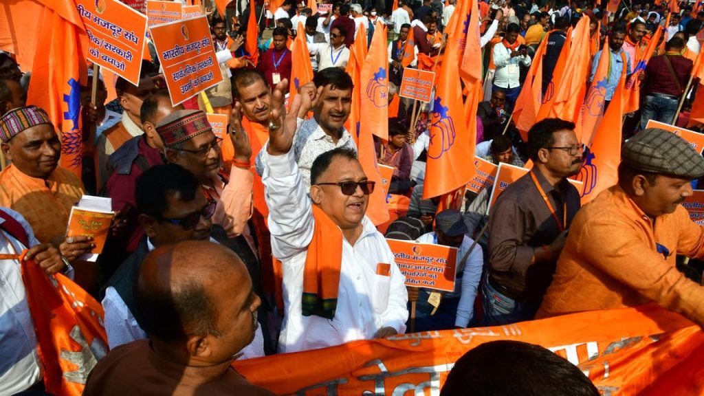 Any move to curtail trade union rights will be opposed: BMS