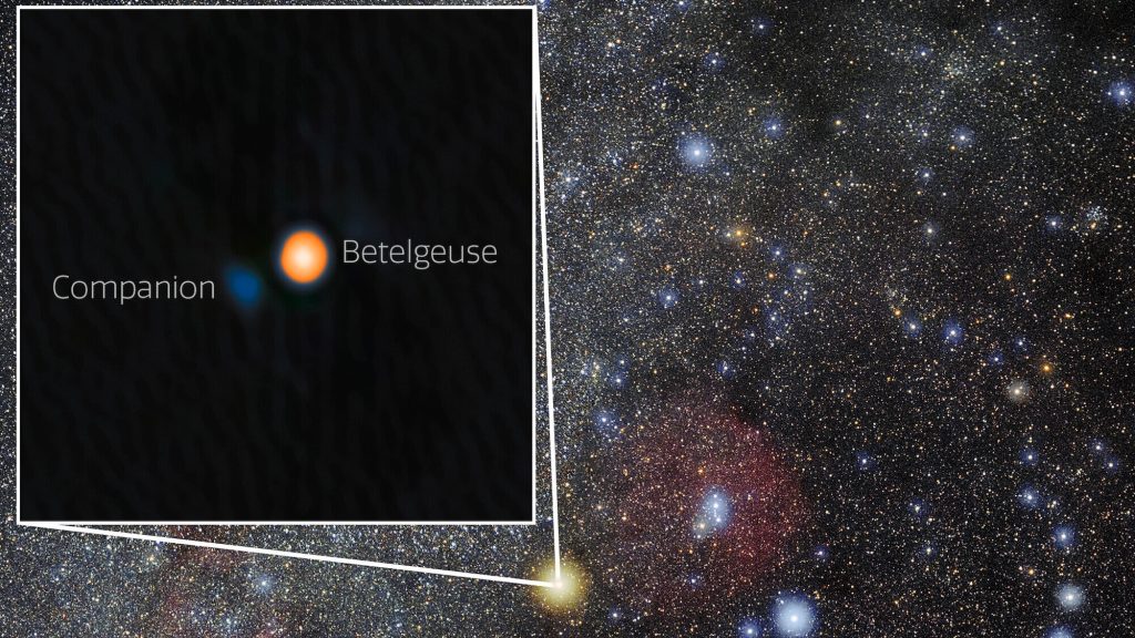 Betelgeuse’s companion star finally located after years of debate