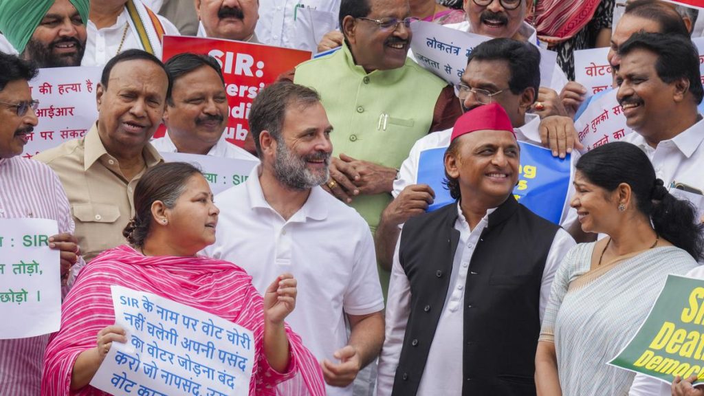 Opposition Raises Concerns Over Bihar's Electoral Roll Revision in Parliament