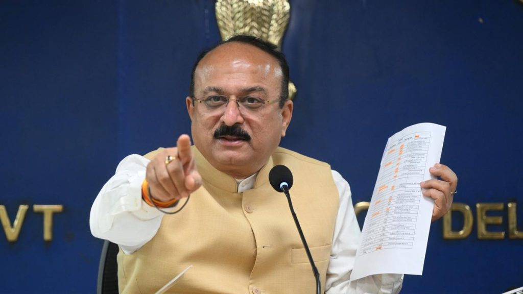 Delhi government hikes cash awards for Olympic winners, approves free laptop scheme for students