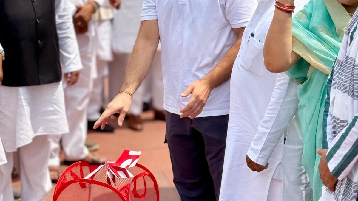 opposition-mps-tear-and-throw-‘sir’-posters-in-bin-as-symbolic-rejection-of-exercise