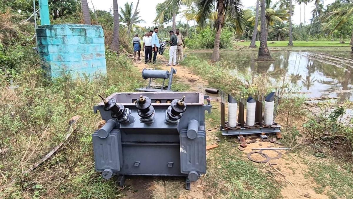 transformer-coils-stolen-near-jolarpet;-power-supply affected